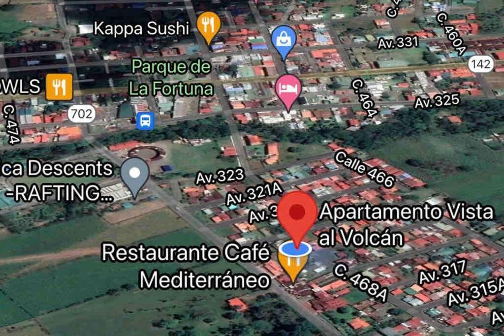 Apartamento Vista Al Arenal Apartment La Fortuna Ngoại thất bức ảnh